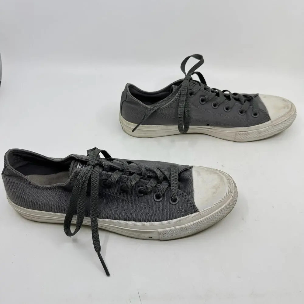 CONVERSE Chuck Taylor II 2 Gray Low Top w/ Lunarlon